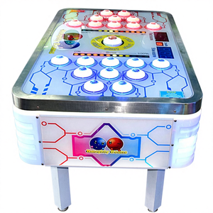 Chine fabricant dessin animé équipement d'amusement Double haricot battant contre jeu haricot Console marteau jeu - Product Image 1