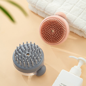 Press the shampoo, massage the <b>brush</b>, head bath <b>brush</b>, head grabber, silicone shampoo, bath <b>brush</b>, clean the <b>scalp</b>. - Product Image 6