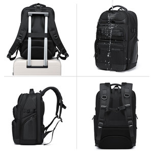 Ozuko 9772 <strong>Small</strong> Size New Innovation TSA Business <strong>Laptop</strong> <strong>Backpack</strong> Waterproof for Men Daily Work College <strong>Backpack</strong> - Product Image 3