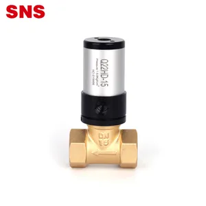 Sns q22hd válvulas solenoide pneumáticas de controle de ar, duas posições