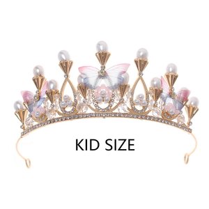 Adolescent Cosplay princesse diadème cheveux bijoux accessoires roi couronne Corona mariée or mariage mariée rose fleur diadèmes couronnes - Product Image 6