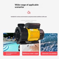 Bomba de Agua de Mar Eléctrica TDA de Plástico Resistente a la Corrosión para Sistemas de Circulación en Piscinas de Acuicultura y Estanques de Peces