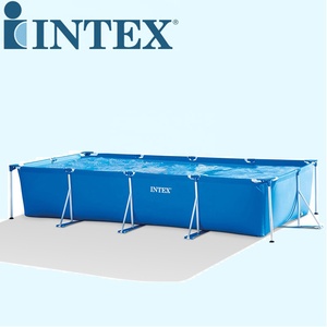 <span class=keywords><strong>INTEX</strong></span> 28274 28273 4,5M X 2,2M X 0,84M Rechteckiger Aufstellpool für Familien mit Rahmen - Product Image 3