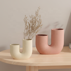 Vasi Decorativi in Ceramica e Porcellana YBH Stile Nordico, Finitura Opaca, Design Minimalista, Misure Personalizzabili <span class=keywords><strong>per</strong></span> Casa, Giardino e Matrimoni - Product Image 6