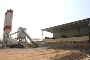 โรงงานผสมคอนกรีตเคลื่อนที่ HZS25 แบบไฟฟ้า ขนาด 30 ลูกบาศก์เมตร กำลังการผลิต 25 ลูกบาศก์เมตรต่อชั่วโมง พร้อมมอเตอร์ปั๊มและส่วนประกอบอื่นๆ - Product Image 6