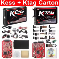 EU Red Kess V2 V5.017 en línea 2,80 y KTAG 7.020 2,25 KTAG ECU herramientas de programación OBD2 Tuning Kess Ktag Carton ECU programador