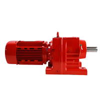 Motor listrik Reductor 220V 380V Helical Gear Speed Reducer roda gigi Motor roda gigi untuk konveyor mixer beton