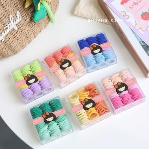 Ligas elásticas para el cabello de bebé al por mayor - Ligas desechables para el cabello de bebé - Menos daño al cabello - Accesorios básicos para el cabello - Product Image 4