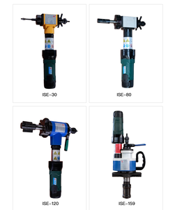 เครื่องมือลบคมท่อแบบพกพา ISE-120 สำหรับงานภายในท่อ และเครื่องมือจัดขอบปลายท่อ ขนาด 40 มม. - 120 มม. - Product Image 5