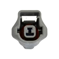 Connecteur de faisceau de câbles femelle 1 broche gris 12V avec contacts en laiton et boîtier en nylon/PC/ABS 7283-1015-10