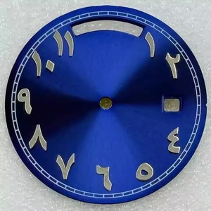 Esfera de reloj de 31 mm con acabado metálico modificado para accesorios de reloj - Product Image 6