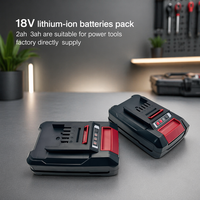 Batteries lithium-ion 18V de 4Ah-6Ah adaptées aux outils électriques. Prix compétitif d'usine Disponible en grandes quantités.