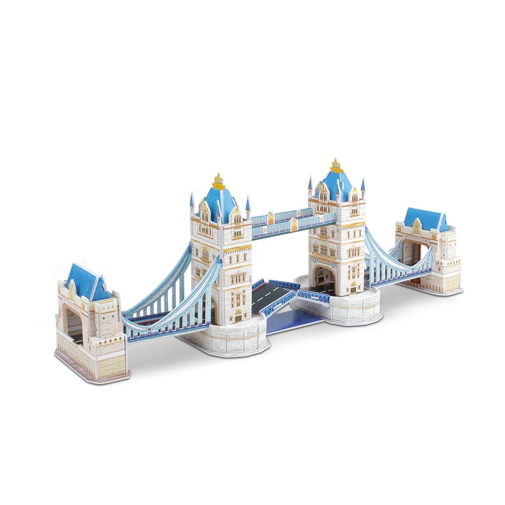 WorldアーキテクチャGemini London Bridge 3d紙パズル