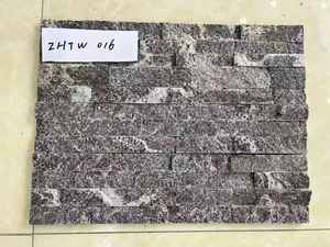 Nouveaux panneaux de placage en ardoise naturelle veinée artistique pour les murs d'exposition de <span class=keywords><strong>galerie</strong></span> d'art et la décoration de fond de murale - Product Image 2