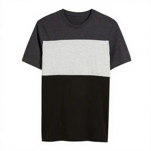 T-shirt personnalisé pour homme 100% coton, coupe classique, multicolores, streetwear, impression numérique, léger, respirant, séchage rapide, vente en gros - Product Image 1