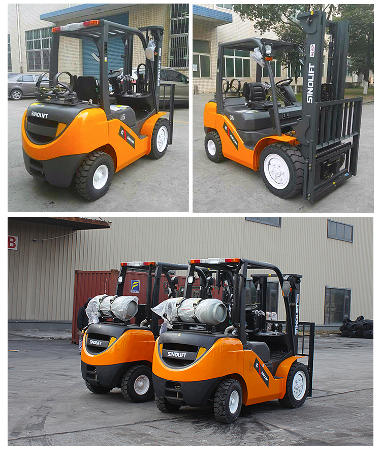 Sinolift CPYD SERIES 3.5 TON dual fuel forklift for LPG /Gasoline