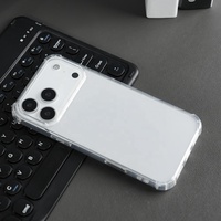 Coque transparente antichoc en TPU JOYPORODO T035 pour iPhone 17 16 15 Pro Max, étui de téléphone anti-jaunissement ultra-transparent pour Android