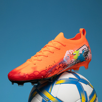 Açık profesyonel erkek futbol ayakkabıları erkek futbol ayakkabıları erkek Cleats eğitim spor ayakkabı adam botları öğrenci