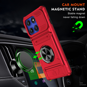 Funda para Teléfono <span class=keywords><strong>Motorola</strong></span> <span class=keywords><strong>Edge</strong></span> 50 50Pro 50Fusion, Diseño de Armadura, Material TPU+PC, Protección Anticaídas de 360 Grados, Soporte para Tarjetas - Product Image 2