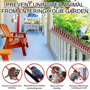 Púas Antipájaros Flexibles y Doblables para Protección Contra Palomas y Gatos, para Techos, Vallas, Balcones y Uso en Exteriores - Product Image 4