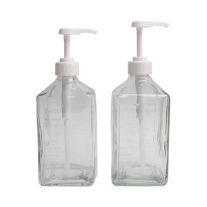 Bouteille de sirop de qualité alimentaire 1L 1.6L avec pompe 8cc 10cc Gallon pour hôtels et restaurants - Product Image 1