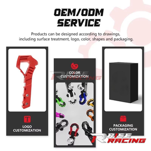 RISE <span class=keywords><strong>Prix</strong></span> de gros usine Accessoires 4x4 pour véhicules tout-terrain, Crochet de remorquage en acier allié pour <span class=keywords><strong>attelage</strong></span> de remorque - Product Image 5