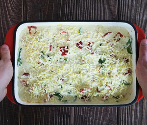 Эмалированная форма для выпечки для мяса или овощей, большая форма для запекания с эмалевым покрытием, чугунная форма для запекания - Product Image 4