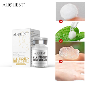 Fabricación de proteína de seda 100% Natural, reafirmante de manchas oscuras, eliminación de arrugas, <span class=keywords><strong>suero</strong></span> de bola de hilo de proteína de seda - Product Image 5