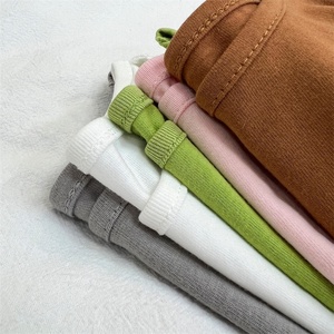 Qingli OEM Custom Factory per bambini a maniche lunghe in puro cotone nuovo stile <span class=keywords><strong>Polo</strong></span> da ragazza top interni per la primavera autunno - Product Image 3