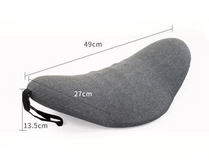 <span class=keywords><strong>Coussin</strong></span> <span class=keywords><strong>de</strong></span> soutien lombaire ergonomique en mousse à mémoire <span class=keywords><strong>de</strong></span> forme pour lit médical, voiture, soins infirmiers et <span class=keywords><strong>grossesse</strong></span>, tricoté, amovible et lavable - Product Image 4