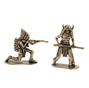 حلي نحاسية لمحارب المايا هندي تماثيل يدوية - Product Image 1