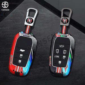 Autosleutel Hoesje Fob Cover Houder Shell Voor Toyota Yaris Cross Hilux Innova <span class=keywords><strong>Fortuner</strong></span> Camry Land Cruiser 200 300 Prado Kroon Tlk 200 - Product Image 5