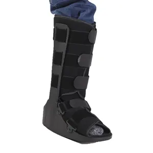 Long Type Black Fracture Ankle Support Without Airbag Walker Boot