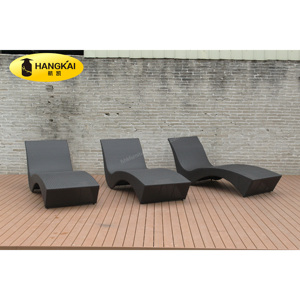 King-tumbona de mimbre para exteriores, cama de Sol para Patio, venta al por mayor - Product Image 2
