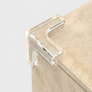 Protectores de Esquinas para Niños en Forma de L, Protectores de Mesa de PVC para Bebés, Previenen Lesiones en la Cabeza y las Rodillas con Cinta Adhesiva Pre-encolada - Product Image 1
