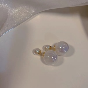 ต่างหูแฟชั่นและหวานขนาดนางเงือกไข่มุกเทียม Super Fairy One earnail คู่ earnail - Product Image 3