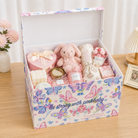 Caja de Regalo de Cartón Extra Grande Personalizada, Impresa a Color, Caja de Almacenamiento y Empaque para Regalos de San Valentín y Cumpleaños