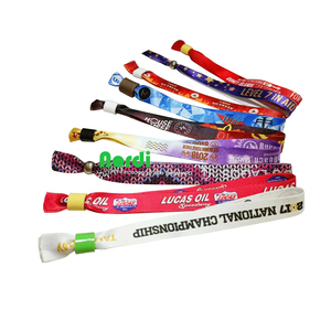 Rifornimenti del partito tessuto wristband tessuto articolo da regalo per il regalo <span class=keywords><strong>di</strong></span> natale per la cerimonia nuziale per evento - Product Image 6