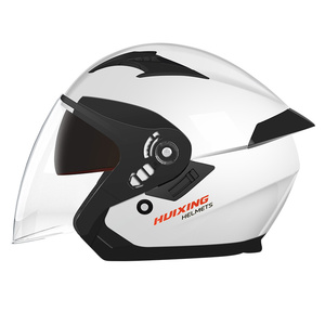 DFG унисекс двойной зеркальный открытый шлем с двойным козырьком и быстросъемным креплением ABS солнцезащитный полушлем для круглогодичного использования - Product Image 1