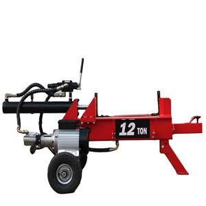 Chine Machines forestières 12 tonnes fendeur de bûches hydraulique fendeur de bûches de bois électrique en vente - Product Image 1