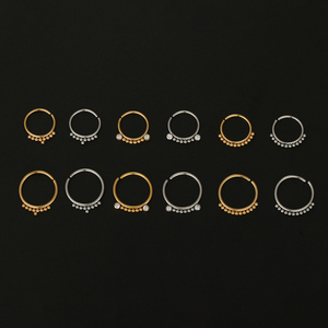 YW-Piercing para la <span class=keywords><strong>nariz</strong></span> de acero inoxidable, 20G, Piercing para el cuerpo - Product Image 1