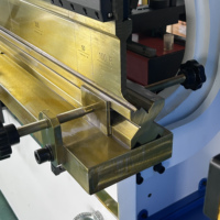 Presse plieuse hydraulique CNC DELEM DA53TX 40T 1600 mm, machine à plier la tôle d'acier, machine à plier