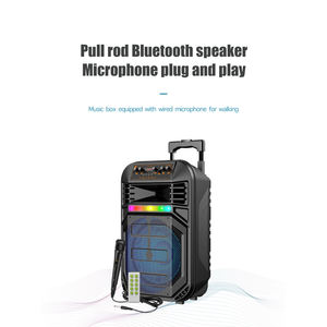 Microfoni Wireless Radio portatile Boombox altoparlante televisivo, <span class=keywords><strong>Home</strong></span> <span class=keywords><strong>Audio</strong></span>, <span class=keywords><strong>Video</strong></span> e accessori accendini Vintage ricaricabili - Product Image 4