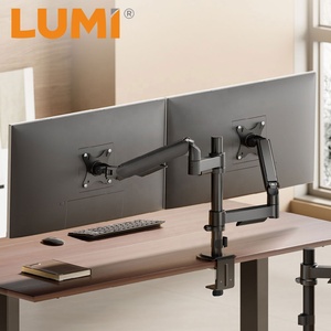 LDT97-C024PE 17 "-32" 9kg siêu kinh tế cực gắn cơ khí mùa xuân kép màn hình cánh tay máy tính VESA núi đứng Bracket - Product Image 1