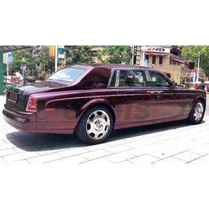 Rollos de Vinilo para Envoltura de Vehículos, 1.52m X 17m, PVC, Cristal, Metalizado, Brillante, para Carrocería, Color Dorado Cromado - Product Image 5