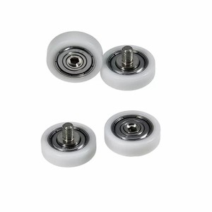 BS60828-7 8x28x7mm Nylon Riemens cheibe Rad rolle mit 608Z Kugellager für Schrank tür Schiebefenster & Möbel Schieber - Product Image 4