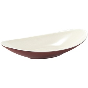 Platos ovalados profundos de melamina de color sólido para uso en restaurantes y fiestas 10522-2 - Product Image 3