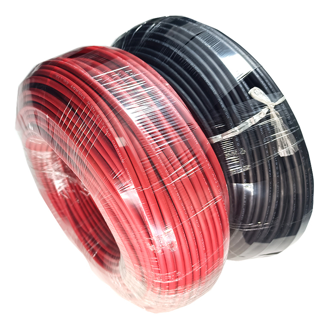 Approval XLPE Insulated Tinned Copper Solar Wire 2.5MM 4MM 6MM 10MM 16MM 35MM PV Cable Solar DC Panel Power Cable