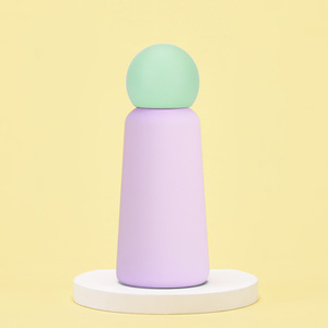 Nuevo creativo 350ml doble capa <span class=keywords><strong>termo</strong></span> aislado al vacío taza portátil deportes al aire libre vaso de acero inoxidable <span class=keywords><strong>botella</strong></span> de agua - Product Image 1