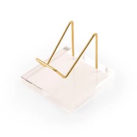 Support de présentation moderne en acrylique LS 5x5cm, taille personnalisable, pour cristaux, pierres, agates, roches, fossiles, coraux